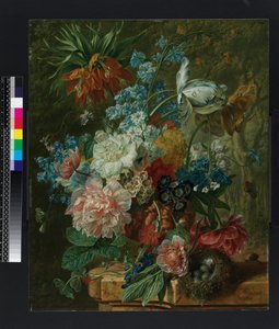 Váza s květinami, před rokem 1831