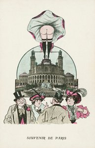 Suvenýr z Paříže (barevné lito) od Xavier Sager