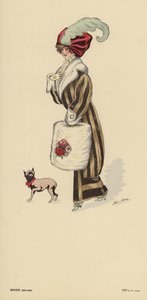 Zimní móda 1910-1911 od Xavier Sager