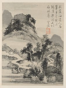Album Seasonal Landscapes, list D (předchozí list 2) od Xiao Yuncong