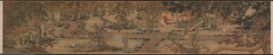 Devět starců z Hory vůně, 1426-1452. od Xie Huan