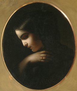 Mladá vdova, 1850 od Yakov Fyodorovich Kapkov