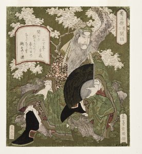 Číslo jedna: Liu Bei, 1823-25 (dřevěný blok)