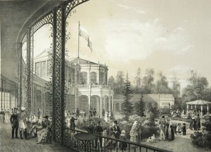 Nádraží v Pavlovsku, 1840-1850 od Yegor Yegorovich Meier