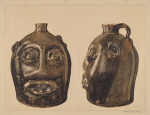 Groteskní džbán, c. 1936. od Yolande Delasser