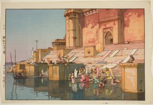 Ghat v Benares (Benaresu no gatto)