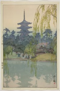 Sarusawa Pond (Sarusawa ike) od Yoshida Hiroshi