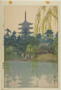 Rybník Sarusawa od Yoshida Hiroshi