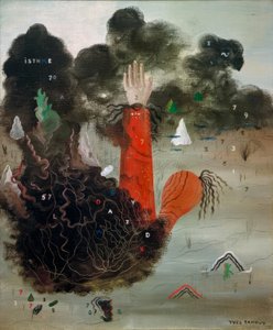 Die Hand in den Wolken