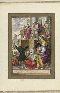 Kristus ukázaný lidem (Ecce homo) Umučení Krista (název série) od Zacharias Dolendo