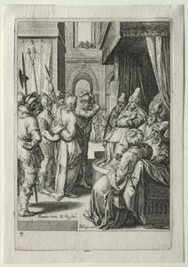 Sada Passion:  Kristus před Herodem od Zacharias Dolendo