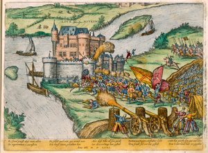 Obléhání Louvain a hrdinství Harmana Reutera proti španělským vojskům, 1571