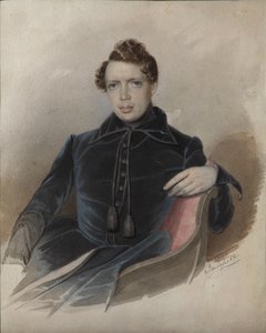 Portrét Andreje Nikolajeviče Muravyova 1806-1874, 1841 od Zakharov