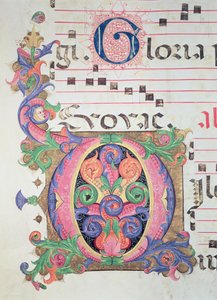 Misál 515 fol.146r Historická iniciála 