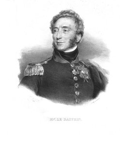 Louis-Antoine, vévoda z Angouleme, 20. léta 19. století.