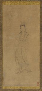 Stojící Guanyin, 17. století. od Zhang Hong
