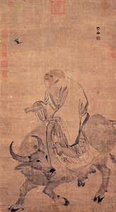 Laozi Jízda na volovi, mezi 1368 a 1644 od Zhang Lu
