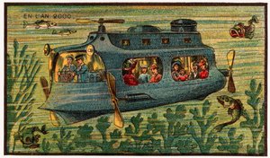 Podmořský autobus, kolem roku 1910 od . .