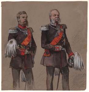 Alexandr II. z Ruska a Wilhelm II. z Pruska od . .