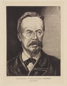 Alexandre-Stephanovich Popov, ruský fyzik, c 1905 od Frederick (attr. to) Barnard