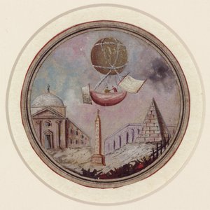 Katastrofa předčasného balónu, c 1785 od Frederick (attr. to) Barnard