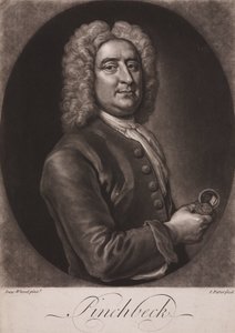 Christopher Pinchbeck, anglický hodinář a výrobce hraček, c 1725 od Frederick (attr. to) Barnard