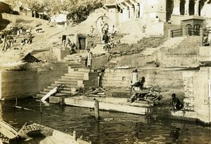 Kremace na Ganze od Hippolyte Lalaise Devéria