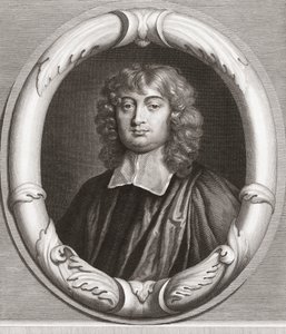 Edward Stillingfleet , britský teolog. Portrét. od . .