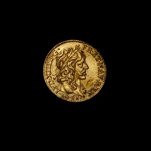 Francouzská mince zobrazující Ludvíka XIII od Hippolyte Lalaise Devéria