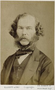 George Henry Lewes, anglický spisovatel a filozof, c 1865-1878 od Ferdinand Georg Waldmuller