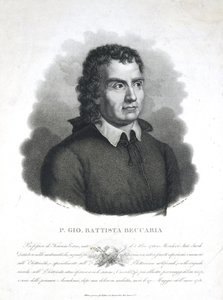 Giambattista Beccaria , italský duchovní a vědec od Frederick (attr. to) Barnard
