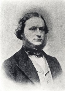 Gustav Kirchhoff, německý fyzik, c 1860s od Frederick (attr. to) Barnard