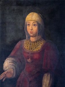 Isabella I. Kastilská; Isabella katolička. Portrét., 2020 (foto) od . .