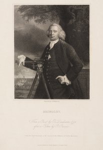 James Brindley , britský stavební inženýr a stavitel kanálů od Frederick (attr. to) Barnard