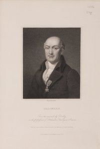 Jean Baptiste Joseph Delambre, francouzský astronom, c 1810s od Frederick (attr. to) Barnard
