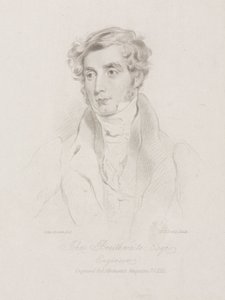 John Braithwaite, britský inženýr, c 1830 od Frederick (attr. to) Barnard