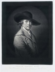 Joseph Wright , anglický malíř, konec 18. století od Frederick (attr. to) Barnard