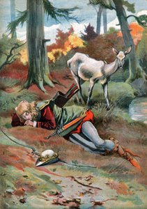 La Biche au Bois. cca 1910 (rytina) od . .