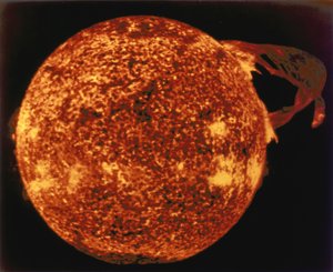 Velká sluneční erupce vidět v extrémním ultrafialovém světle od Henry Charles Fehr