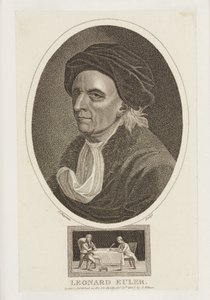Leonhard Euler, matematik, c 1770 od Frederick (attr. to) Barnard