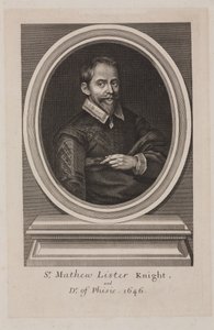 Matthew Lister, anglický lékař od Frederick (attr. to) Barnard