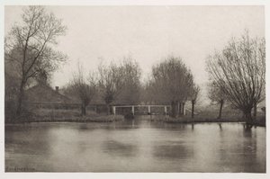 Ústí staré řeky Stort od Frederick (attr. to) Barnard