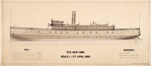 New York (Parník: 1889) plány od . .