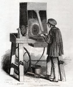 Ovrier v sirotčinci. Dělník ve stříbrnictví. od Frederick (attr. to) Barnard