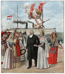 Paul Kruger v Evropě od . .