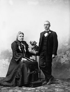 Portrét pana a paní Guerriniových od Henry Charles Fehr