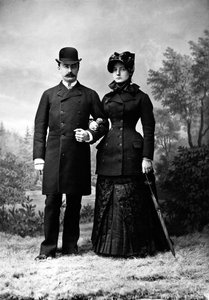Portrét páru od Henry Charles Fehr