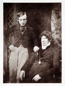Portréty Charlese Kirkpatricka Sharpa (1781-1851), skotského obchodníka se starožitnostmi a umělce, s neznámým kolegou od John Pardon
