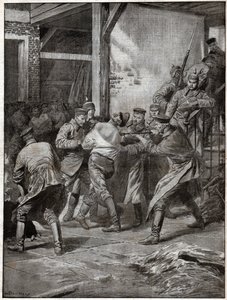 Ruští zajatci během první světové války. Ruští zajatci během první světové války. od Ferdinand Georg Waldmuller