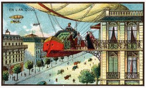 Soukromý zeppelin, kolem roku 1910 od . .